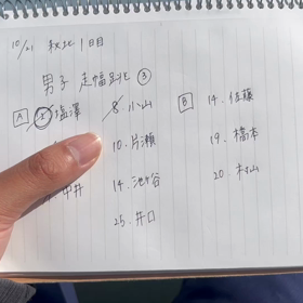 10/21 砂の味 (秋ch #1)の画像