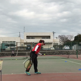 サーブ練習♪の画像