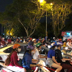 ２０１９年夏休み☆③日目☆夜の道路事情の画像