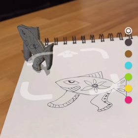 足が生えたさかなの絵が飛び出したーー‼️の画像