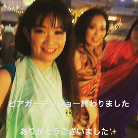 熊本PARCOアロハビアガーデンベリーダンスショー②の画像