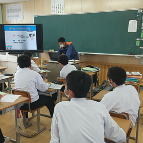 職業講話の画像