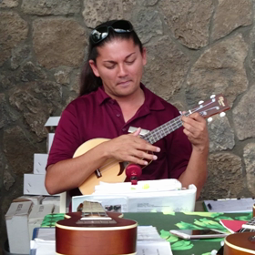 シェラトンカウアイリゾート  アンソニーのウクレレの画像