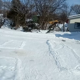 自作雪上サーキット2号の画像