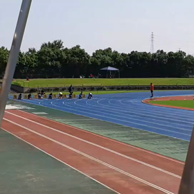 男子100m ワンツー獲得の画像