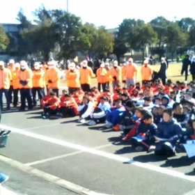 男子２キロの部 表彰式(ワンツースリー獲得)の画像