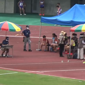 男子 ジャベリックボール投げ①の画像