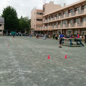 走り方のお手本の画像