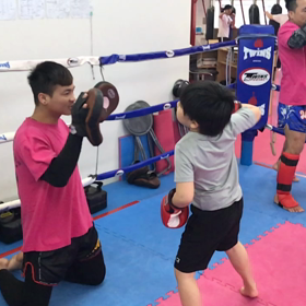 ちびっ子キックボクサー＼(^-^)／の画像