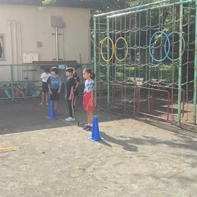 100m記録会(３年生スタート)⑧の画像