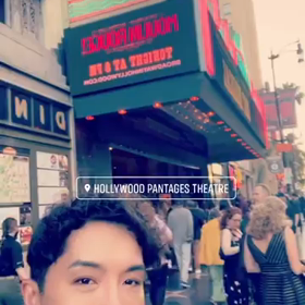 話題のミュージカル　ムランルージュをハリウッドで鑑賞！の画像