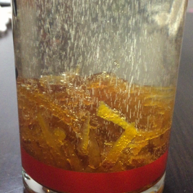 美味しいゆずソーダができました！！の画像