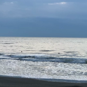 3月24日千葉北、東浪見の朝の波の画像