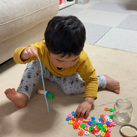 紐通し♪の画像