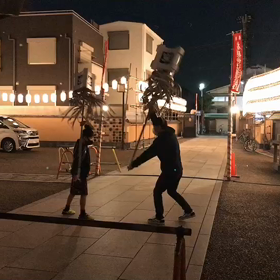 まといリレー4日目の画像