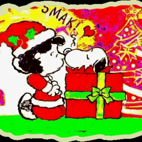 キラキラスヌーピー✴クリスマス スヌーピー 動画その① ❄の画像