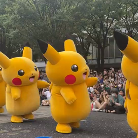 ピカチュウの行進の画像