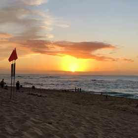 オアフ島で一番綺麗なサンセット(動画バージョン)の画像