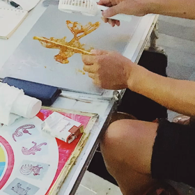 飴細工のおっちゃんの画像