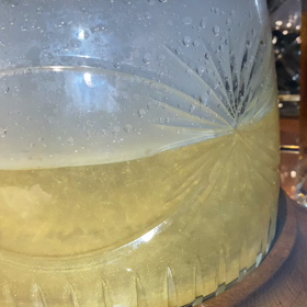 金ラメ入りシーシャの画像