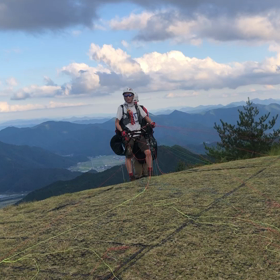 朝からたくさん飛べました。の画像