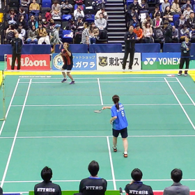 札幌大会から女子シングルス♪の画像