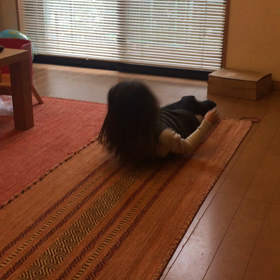 ブリッジ回転 新体操の技の練習の画像