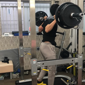 朝のトレーニング　スタッフ編の画像