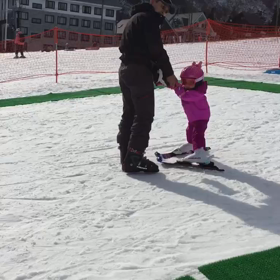 ホンマもんの初スキーの画像