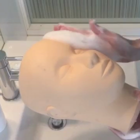 洗顔のポイントの画像