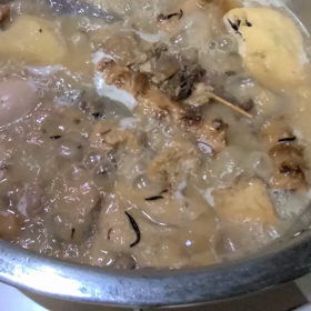 今朝は関東煮の画像