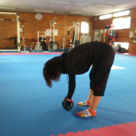 腹筋ローラー！の画像