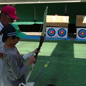 アーチェリー体験の画像