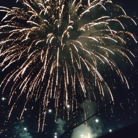 神楽の花火大会の画像