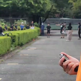 リレー選考会　ゴール付近⑤の画像