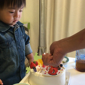 ちょっと早めの誕生日会☆の画像