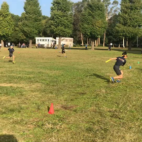 10色リレー折り返し(赤チーム側)②の画像