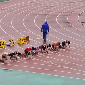 クラブ交流6年100m③の 画像