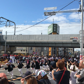 だんじり祭「やりまわし」の画像