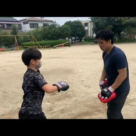 曇り空ボクシング！の画像