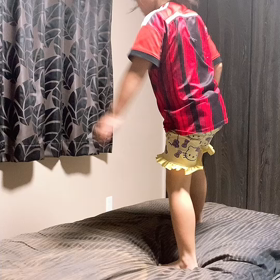 りのちゃんバク転の画像