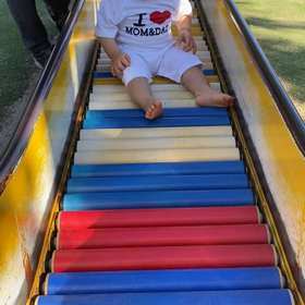 1歳坊ちゃん公園デビューの画像