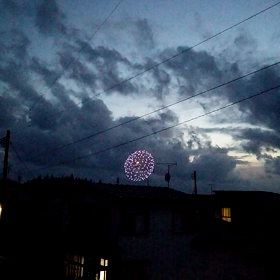 打ち上げ花火の画像