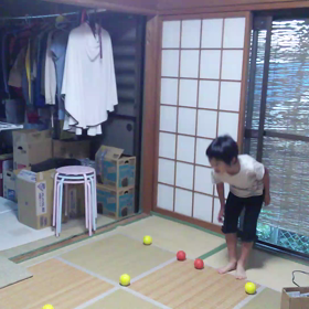 運動会の練習の画像