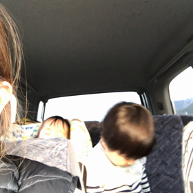 睡魔と葛藤中の画像