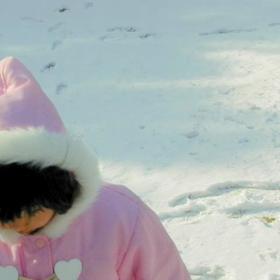さえりんの❤️ゆ❗ユ❗雪だ❗公園だ❗公園雪遊び❗パート２の画像