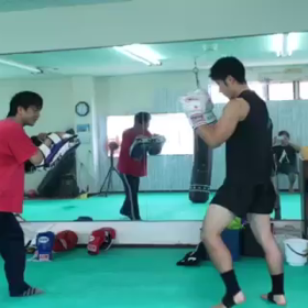 ミドルキックの画像