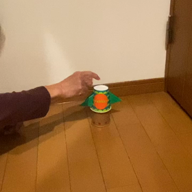 紙コップ工作の画像