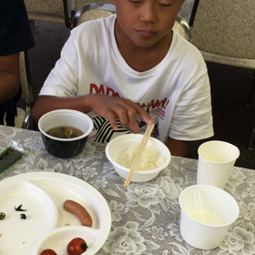 2日目 朝食動画①の画像