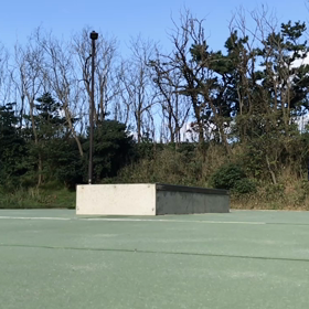 通勤途中のスケート　　その2  今朝のオイラの画像